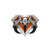 5" Orange Super Claw Decal