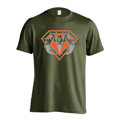 Short Sleeve Super Claw Shirt - Military Green